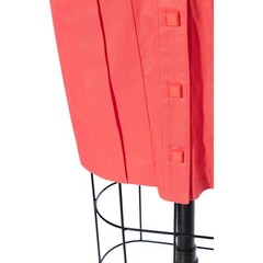 Vintage THIERRY MUGLER 1980s Shirt Dress 80s Designer Hot Pink Cotton Wiggle