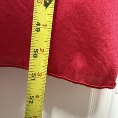 Vintage OLGA 91035 Red Bodysilk Nightgown Size 34 Small 70s 80s USA Lingerie