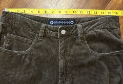 Reactor Top Drawer Jeanswear Brown Corduroy Bell Bottom Jeans 32/33
