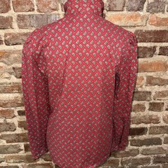 Vintage 70s Country Suburbans Paisley Blouse ILGW Made USA Sz 10 Excellent Cond