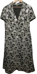 Vtg 60’s-70’s LK Modeli Maxi Over Coat Sz 10 Glamorous Sparkle Mod Retro Evening