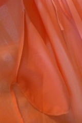 VTG Sears Take Along Long Peach Wrap Robe Lounge Dress M 12-14 Nylon USA ILGWU