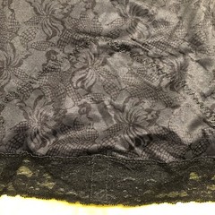 VTG Panties Flexees Shapewear Pin Up 60s USA Made L-30 #6851 Flora Black Lace