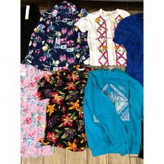 Vintage Women’s Blouse Lot Floral Cottagecore 80s 90s Mixed Brands NWT 11 Pc