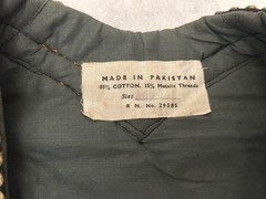 Vintage Turkish Vest Hendrix Morrison Style Made In Pakistan Size M