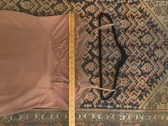 Vintage Van Raalte Suavette Full Slip Mocha Mushroom Brown Lace Size 40, 07206A