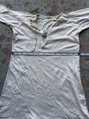 VTG 1930s-40s Raglan Style Beige Blouse 100% Cannon Knit Top Women Small