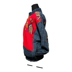 Guatemalan IXMUCANE Native Jacket Embroidered Folk Art Handmade Size M