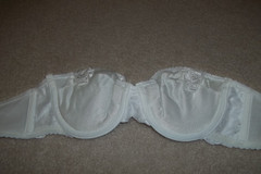 Mint Bali Lilyette Strapless UW Bridal Bra 0846 846 Satin Padded Cups 32C White