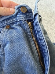 Vintage 70s San Francisco Riding Gear Wide Leg Western Jeans 24 inch waist