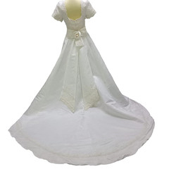 Bridal Wedding Dresses Gown Lot of 3 Vintage Bundle 80s-90s Size S-M