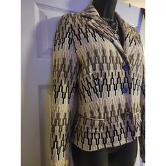 Missoni Women’s Chevron Pattern Jacket Size 6 Or 42 Euro