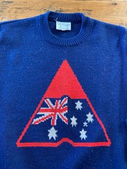 Vtg HySport International Australia Wool Sweater Womens Aus 12 – 33″ Chest
