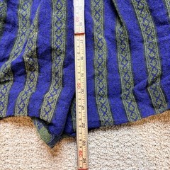 Lodenhut Innsbruck Vintage Austrian Dirndl Dress Blue Green Striped Folk Size 36