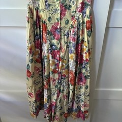 Vintage rene derhy, S, floral print women’s dress