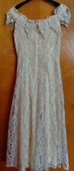 LORALIE ORIGINAL VINTAGE WEDDING DRESS SIZE 8