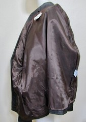 Vintage 80s 90s Spiegal Together Blazer Bomber Leather Jacket M L 42.5