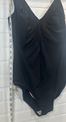 Vintage Robby Lee Swim Fashions Swim Suit / Bodysuit Size 16 Lowcut 70s 80s