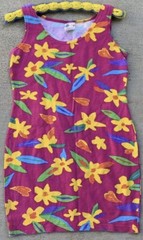 Vintage Done Art And Design Dress (Ken Done) Made In USA Sz S Mini Dress Tank