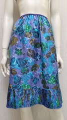 Vintage 1950’s CHARMODE Floral Half Slip Petticoat Accordion Pleats – Size S