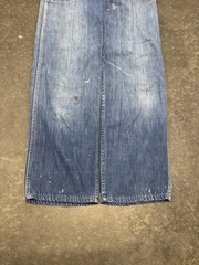 true vintage 1960s stockton of dallas workwear size zip denim jeans