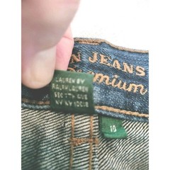 Vintage 90s Lauren Ralph Lauren Jeans Co Womens 10 High Rise Strt 100% Cotton