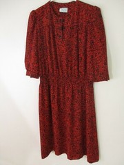 Lady Carol Petites of New York vintage 80s dress