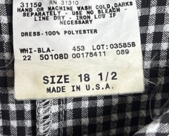 VTG Amy Too Gingham Midi Slip Dress 90s Grunge Cottagecore Spaghetti size 18.5