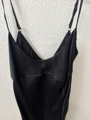 Free people intimate Black Full Slip Adjustable Spaghetti Straps Regular Size S