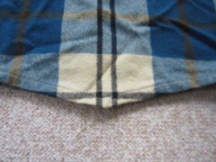 LL Bean / Woolrich Wool Flannel Skipper Pullover Jacket Shirt Vtg. Script Label