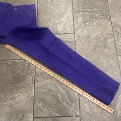 Roughrider by Circle S Vintage Purple Western Pants High Waist Size 9/10 x 34