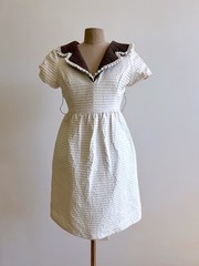 Elegant Oscar De La Renta 1960s Mini Dress Uptown 60’s Mad Men Chic sz XS