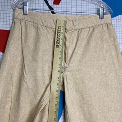 Vintage 70s Super Wide Leg Pants Bell Bottoms 32×29 Canvas Gaucho 21” Opening