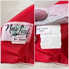 Vintage 1970s Red Polka Dot Ruffled One Shoulder Tulle Dress | 26″-27″ Waist
