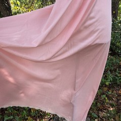 NEW Vintage Val Mode Lingerie Lace Maxi Night Dress Small Coquette Babydoll Pink