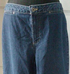 LIZ CLAIBORNE LIZWEAR 90’s Denim Flat Front Trousers Jeans 12P