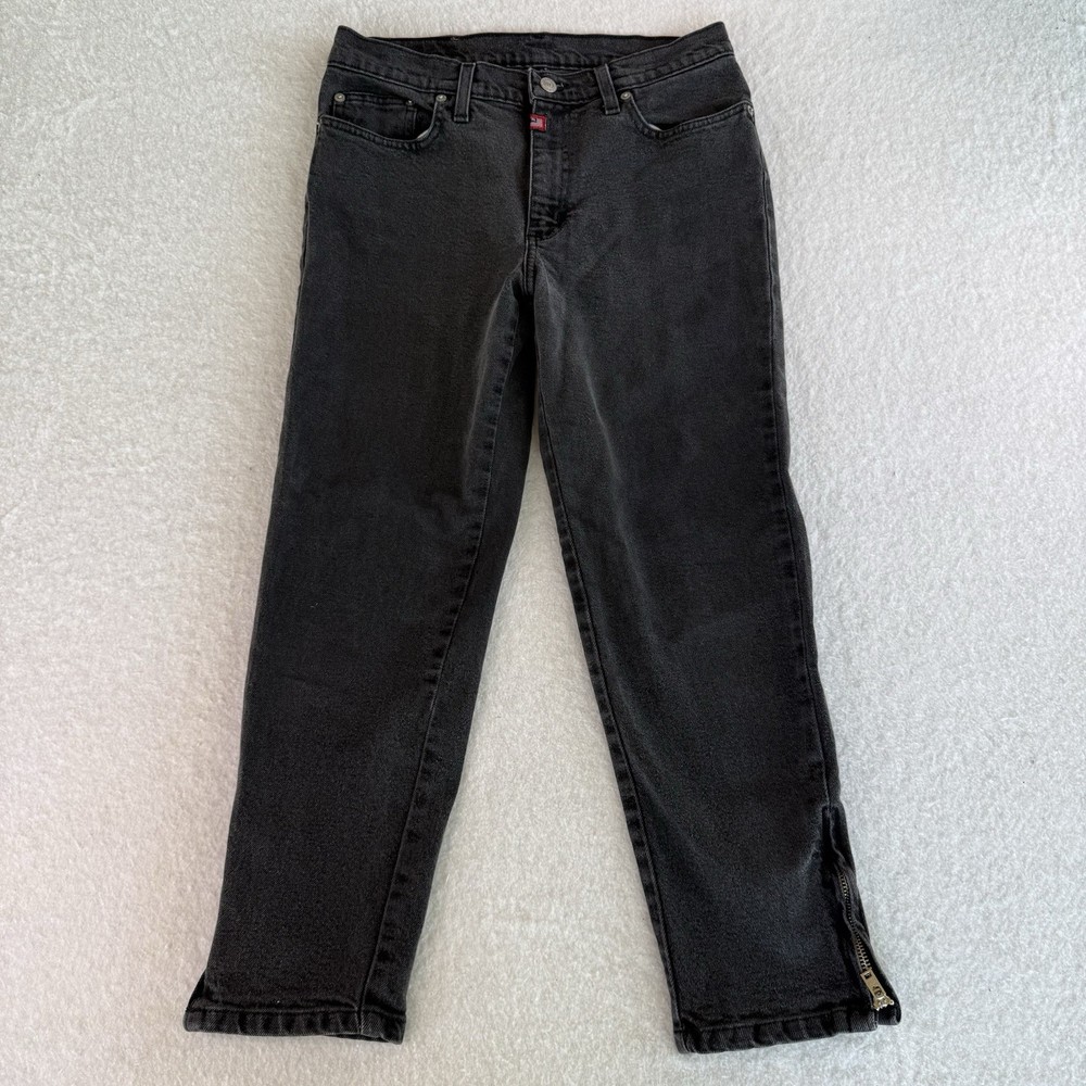 Vintage Ralph Lauren Polo Jeans Company Denim Ankle Zip Capri Women’s Size 6