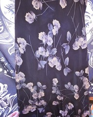 Vintage DBY Ltd Dress Blue Floral Size 13/14