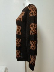 Alpaca Vintage Alarco’s PURE Alpaca Hair Large Pullover Sweater Cuzco Peru