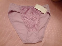 Vintage 80’s NWT RENE ROFE High Cut Leg Panties SZ 6 Lilac Lace Floral