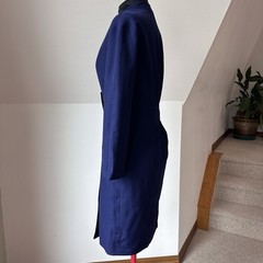 Vintage Iconic Collectible Thierry Mugler Dress 90s Made in France 100% Wool S