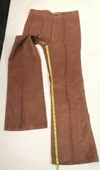 Levi’s Salmon (11″) Bell Bottoms Pants/Jeans W30 L31.5 NWT Vintage