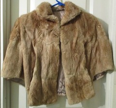 40s/50s Short Fur Cape Stole