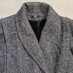 Vintage Glenbrooke Coat Women’s Size 16 Donegal Tweed 80s Old Money Grandmacore