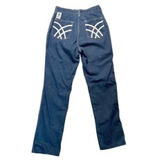 Our Bottoms ltd. vintage 1970’s high rise denim jeans ribbon pocket detail 26 in