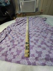 Fundamentals Nightgown Purple With White Floral SEARS VTG