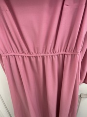 Vintage Pink Dress W/ Sequins Cocktail Evening Party Polyester Size 12