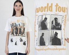 Vtg 1991 Boys To Men T-Shirt Double Sided R&B Rock Hanes Band Tour Tee XL