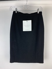 Thierry Mugler lined Worsted Wool Classic Skirt