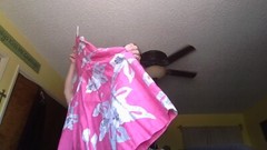 Beautiful Vtg Hawaiian Dress! HRH Kahala XS Pink Flwrs 2-pckt Sleeveless BttnUp
